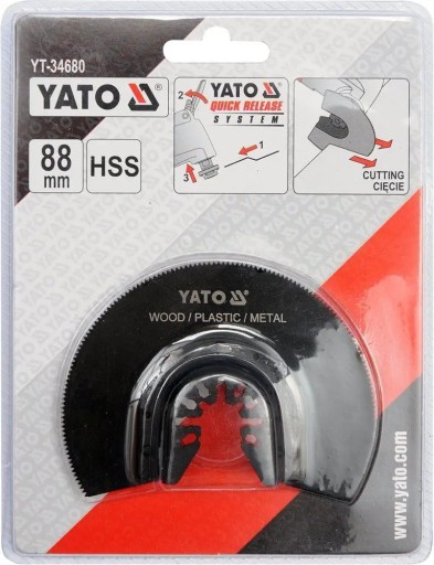 PÍLOVÝ LIST YATO PRE MULTIFUNKČNÉ NÁRADIE HSS YT-34680