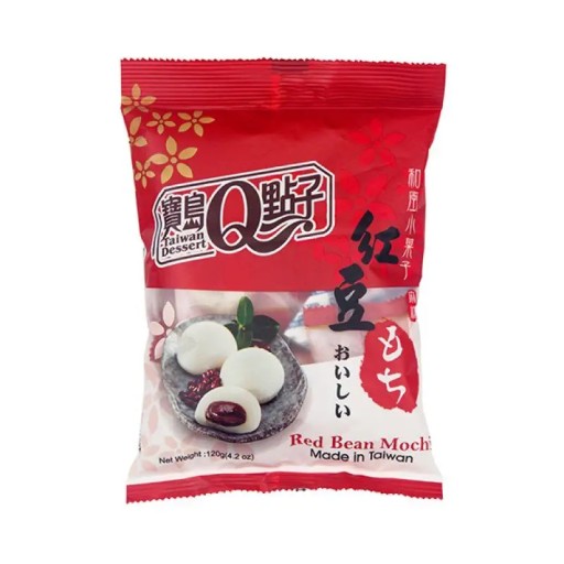 Q Značka Taiwan Dessert Red Bean Mochi 120g