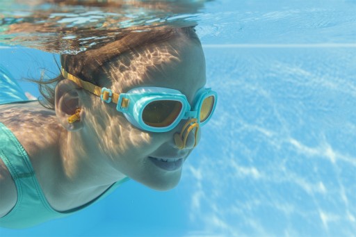 Plavecké okuliare BESTWAY Aquanaut Essential s príslušenstvom