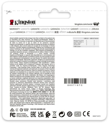 Data Traveler Exodia Onyx 64GB USB 3.2 kľúč