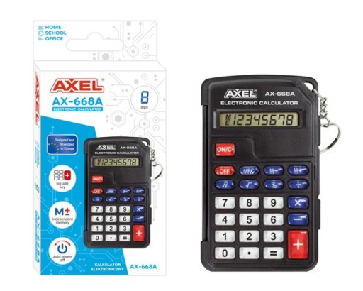 AXEL CALCULATOR AX-668