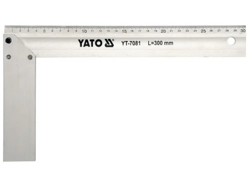 YATO HLINÍKOVÁ UHLOVÁ LIŠTA 300MM YT-7081