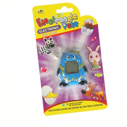 Tamagotchi Elektronická hračka hra vaječné modré zvieratko