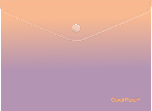 CoolPack obálka A4 s patentným uzáverom Gradient berry