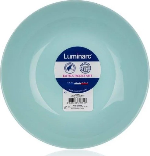 Hlboký tanier 20 cm Svetlo tyrkysová DIWALI LUMINARC
