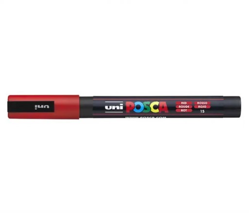 PC-3M BIELY ZNAČOVAČ POSCA UNI