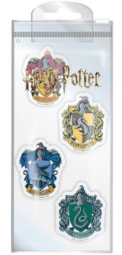 Harry Potter guma Značková školská súprava pre deti, 4 ks