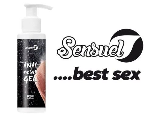 Sensuel Anal Relax super anestetický gél 100 ml