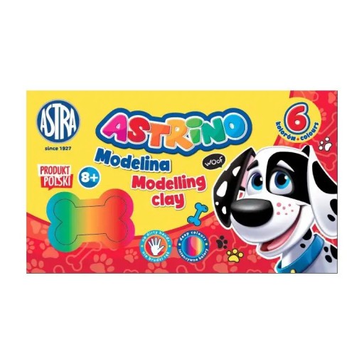 Modelovacia hmota Astrino 6 ks.