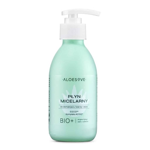 ALOESOVE Bio+ micelárny fluid 190ml Jemný odličovač na tvár a oči