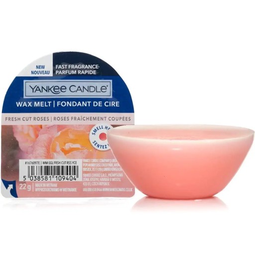 Vosk s vôňou Yankee Candle Fresh Cut Roses