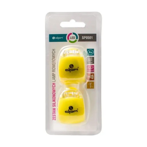 Sada silikónových LED bicyklov SP0501
