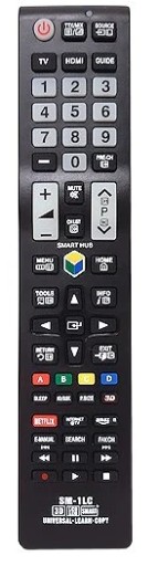 UNIVERZÁLNE DIAĽKOVÉ OVLÁDANIE PRE LED LCD TV SAMSUNG