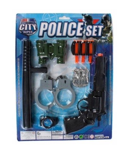 MEGA CREATIVE Policajný set 29x38x3