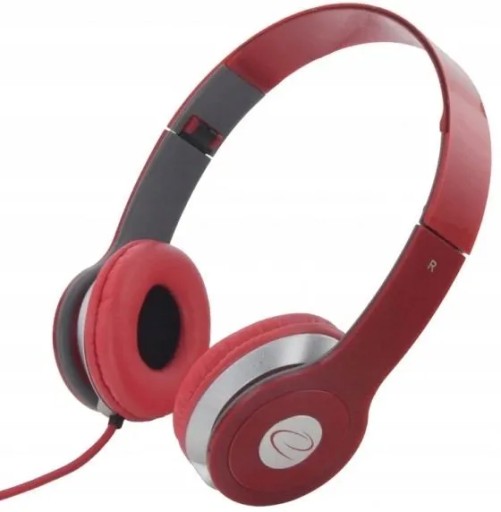 Slúchadlá Esperanza TECHNO EH145R (červené)
