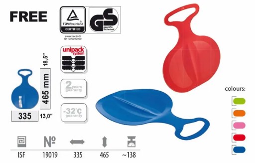 ZADARMO modrý plastový podstavec - Prosperplast