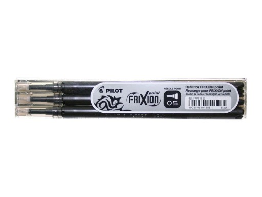 PILOT Frixion Refill 0,7 čiernej stierateľnej náplne