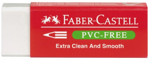 VINYLOVÁ GUMA na oder, BIELA Faber-Castell NÁDHERNE VYMAZUJE