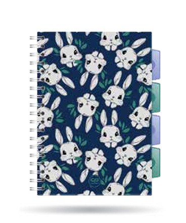 COOLPACK VLOŽKY DO ŠKOLSKÉHO ZÁPISNÍKA CIRCLEBOOK A5 BUNNYLAND