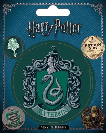 Harry Potter Slizolin - nálepky
