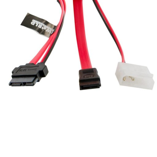 4World HDDSATA kábel 313pin SATA Slimline (F)7pin