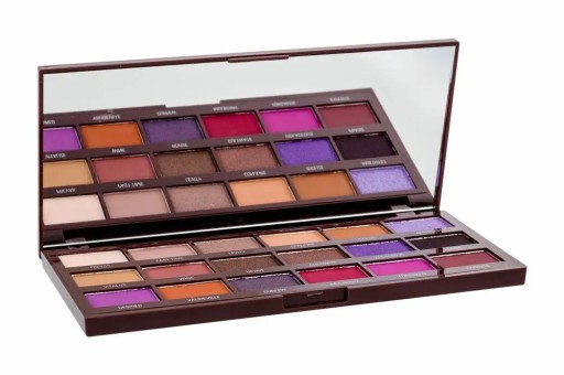 Paletka očných tieňov Makeup Revolution Violet Chocolate