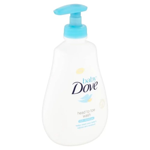 Dove Baby hydratačný telový gél pre deti Rich Moisture 400 ml