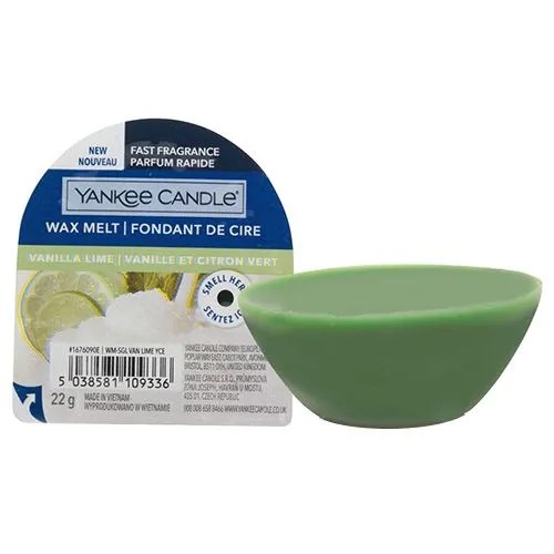 Vosk s vôňou Yankee Candle Vanilla Lime