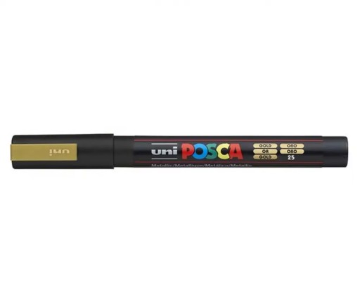 Pigmentový značkovač Posca ružový (13) PC-3M UNI
