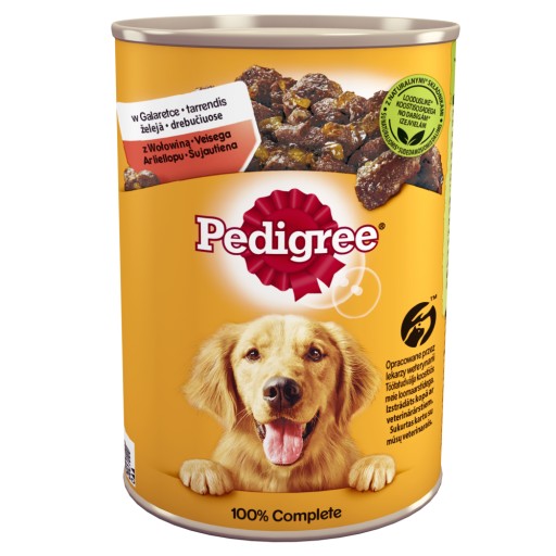 RODOKMEN S HOVÄZÍM ŽELÉ 400g Mokré krmivo pre psov
