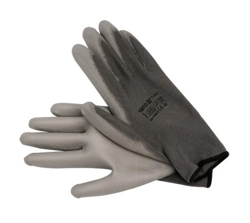 YATO YT-7472 šedé pracovné rukavice YAT YT-7472