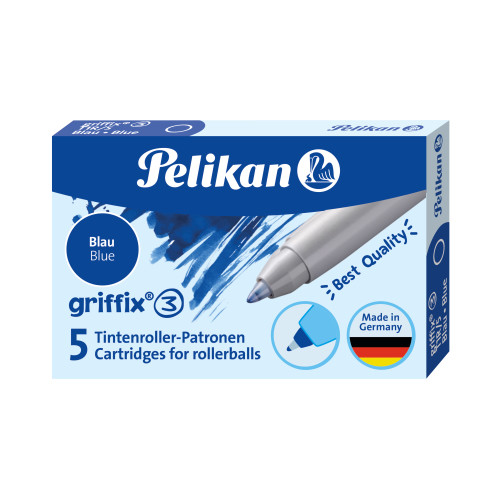 Náplne do guľôčkových pier Pelikan náplne 5 ks.