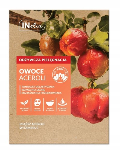 Starostlivosť o výživnú masku Acerola Vit C Fruits