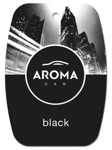 AROMA CESTNÝ PRÍvesok do auta, ČIERNA VÔŇA