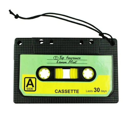 RETRO VIDEO KAZETA S VÔŇOU DO AUTO LEMON MINT 1980 SOSHENER