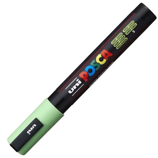 Posca svetlozelený pigmentový popisovač PC-5M UNI