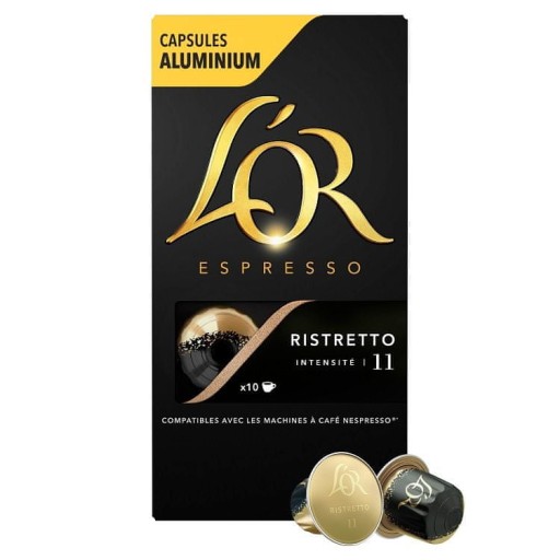 Kapsule Nespresso L'OR Espresso Ristretto 10 ks.