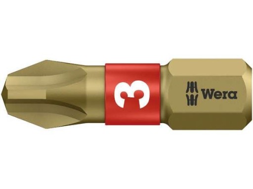 Krížový skrutkovací bit BiTorsion 1/4'' PH3x25mm WERA