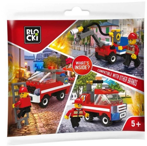 Klocki Blocki MyFire Sachet Hasiace vozidlo