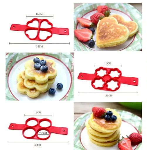 SILIKÓNOVÁ FORMA NA palacinky, kytičky