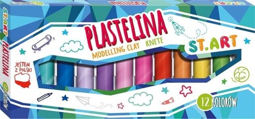 Plastelína 12 farieb