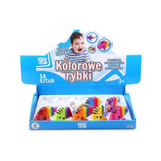 Farebný rybí mix Edu&Fun