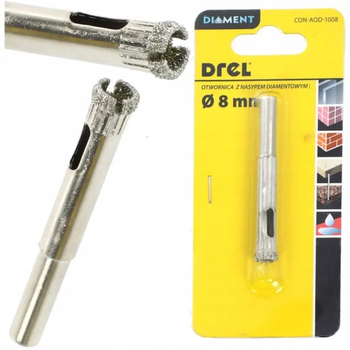 DIAMANTOVÁ DIERKOVÁ PILA NA hrnčiarske obklady 8 mm