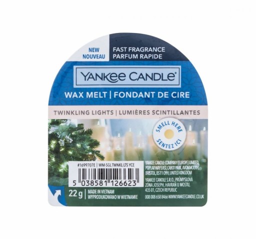 Blikajúce svetielka s vôňou Yankee Candle