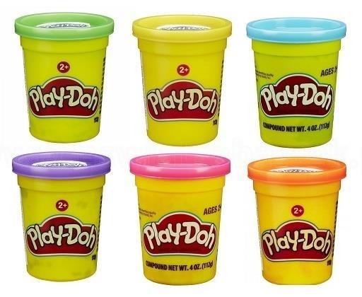 DOUGH B6756 PLAY-DOH VEĽKÁ TUBA 112 G rôzne farby
