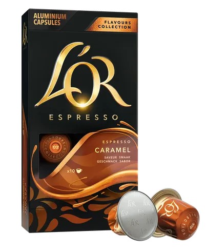 Kapsule pre Nespresso L'OR Espresso Caramel 10 ks.