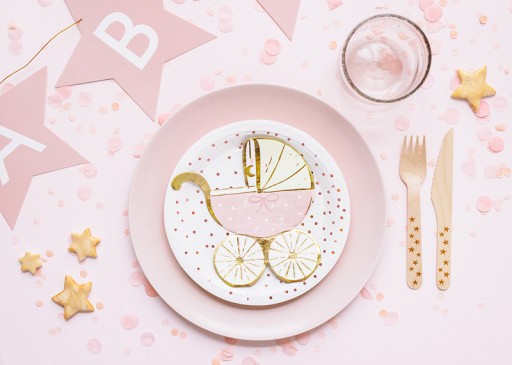 Tanier Party Deco 18 cm 6 ks.
