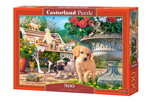 Puzzle 500 Hide and Seek. B-53636. Castor