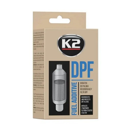 K2 DPF 50ML PALIVOVÁ PRÍSADA REGENERUJE A CHRÁNI