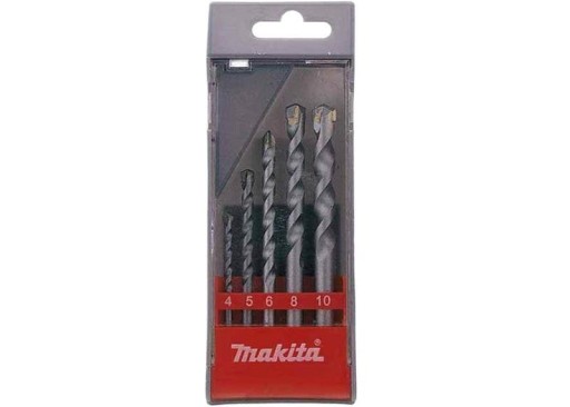 MAKITA WIDIOWE SADA VRTAčiek DO BETÓNU D-05175 5 kusov